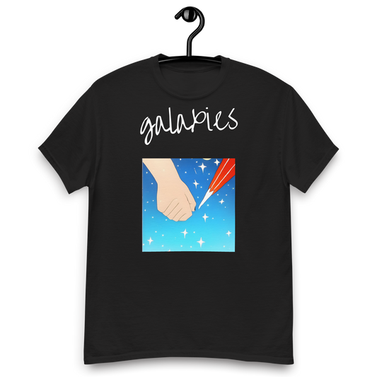Unisex Galaxies Black Tee